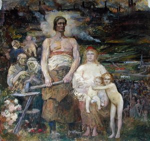 Hacia la emancipación, de la Salle Pierre de Roubaix, 1913 de Louis Charles Spriet